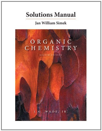 Solutions Manual For Organic Chemistry