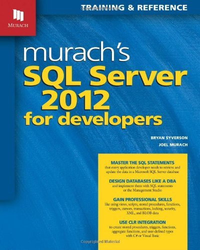 Murach's Sql Server 2012 For Developers