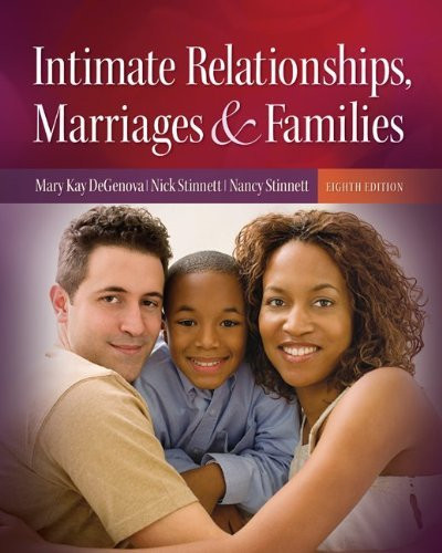 Intimate Relationships Marriages And Families