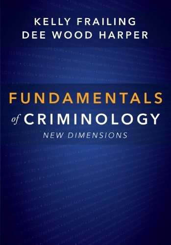 Fundamentals Of Criminology