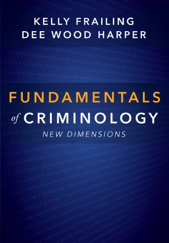 Fundamentals Of Criminology