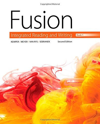Fusion Integrated Reading And Writing Book 1