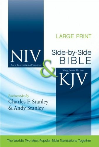 Niv And Kjv Side-By-Side Bible Large Print