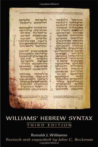 Williams Hebrew Syntax
