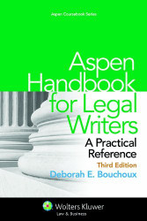 Aspen Handbook For Legal Writers