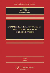 Commentaries And Cases On The Law Of Business Organization