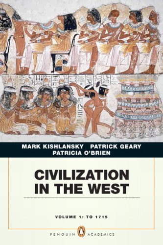 Civilization In The West Volume 1 Brief Edition