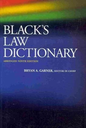 Black's Law Dictionary Abridged