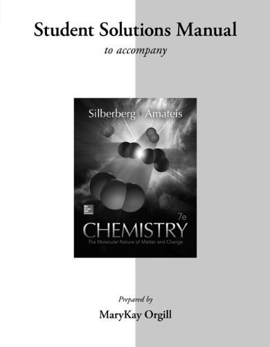 Solutions Manual To Accompany Chemistry