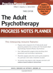 Adult Psychotherapy Progress Notes Planner