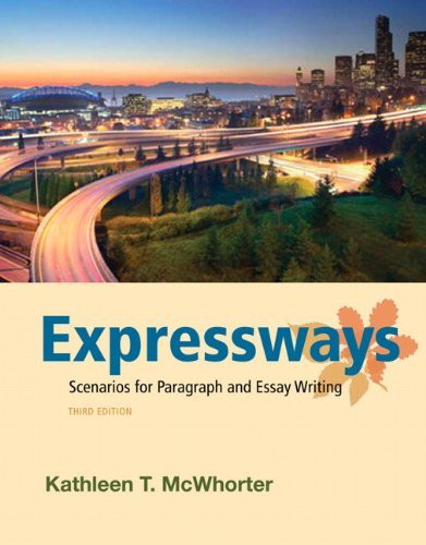 Expressways Scenarios For Paragraph And Essay Writing