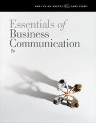 Essentials Of Business Communication