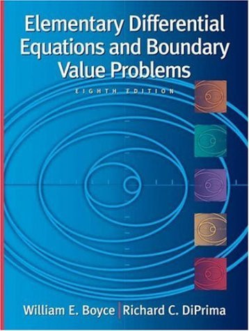 Elementary Differential Equations And Boundary Value Problems
