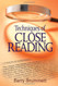 Techniques Of Close Reading