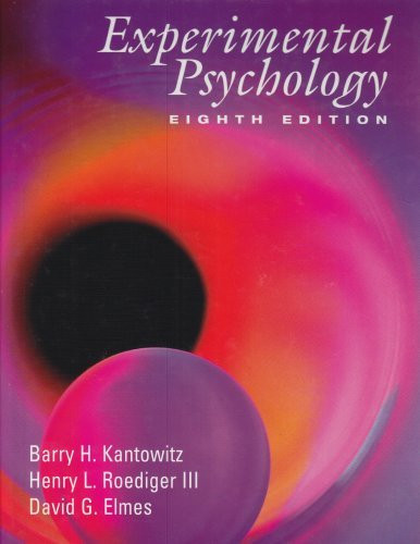 Experimental Psychology