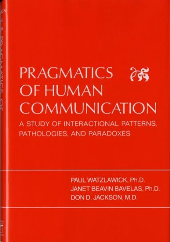 Pragmatics Of Human Communication