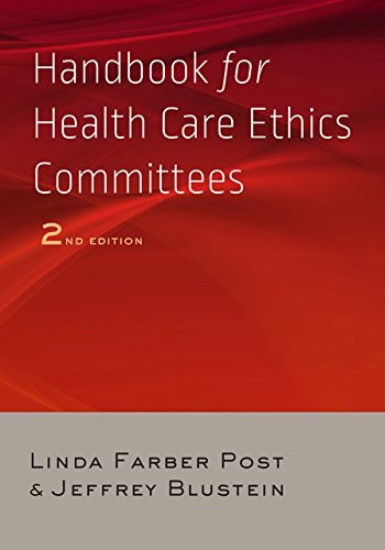 Handbook For Health Care Ethics Committees