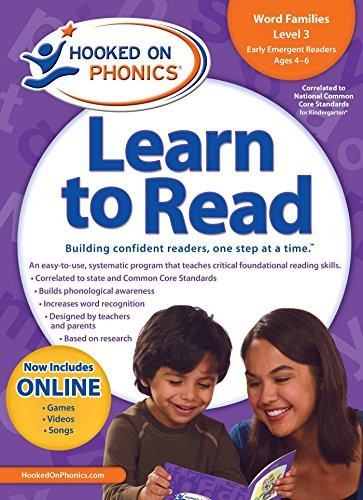 Hooked On Phonics Learn To Read Kindergarten Level 1