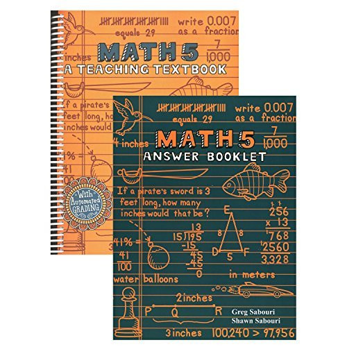 Math 5 A Teaching Textbook And Workbook/ Answer Key