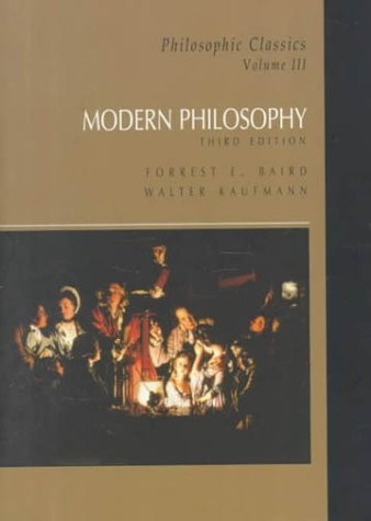 Modern Philosophy Volume 3