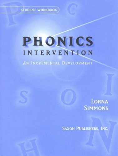 Saxon Phonics Intervention