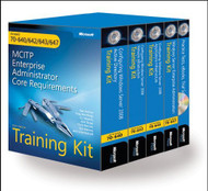 Mcitp Windows Server 2008 Enterprise Administrator Training Kit 4-Pack Exams 70-640 70-642 70-643 70-647