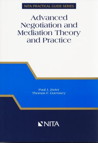Advanced Negotiation And Mediation Theory And Practice