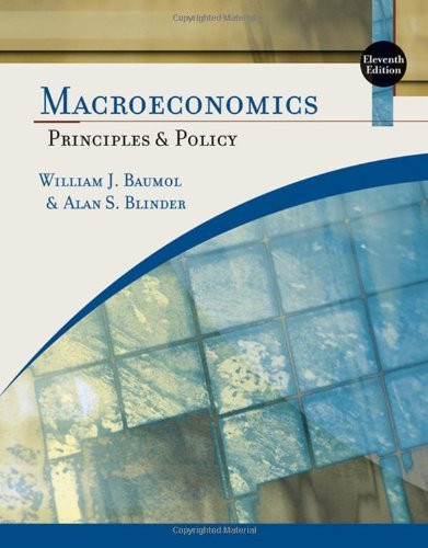 Macroeconomics Principles And Policy