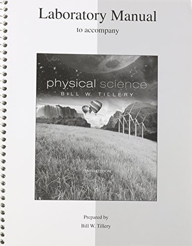 Lab Manual For Physical Science