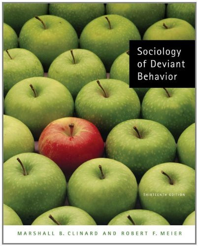 Sociology Of Deviant Behavior