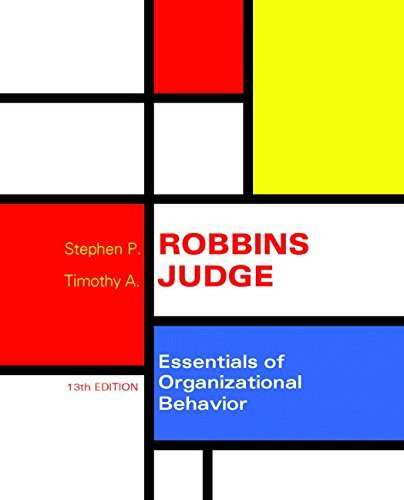 Essentials Of Organizational Behavior