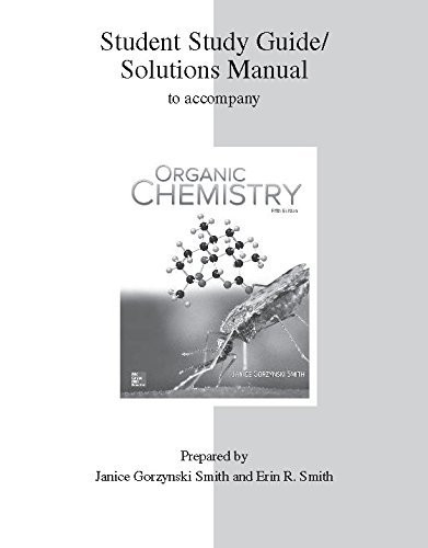 Study Guide / Solutions Manual For Organic Chemistry