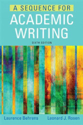 Sequence For Academic Writing