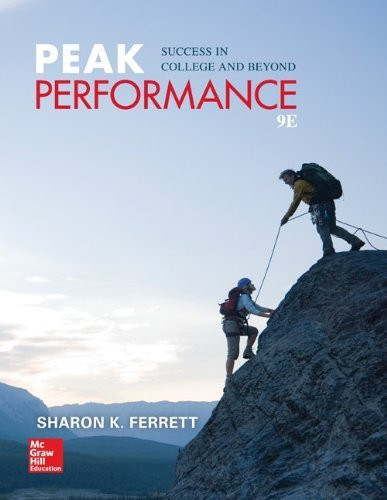 Peak Performance by Sharon Ferrett