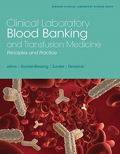 Clinical Laboratory Blood Banking And Transfusion Medicine Practices