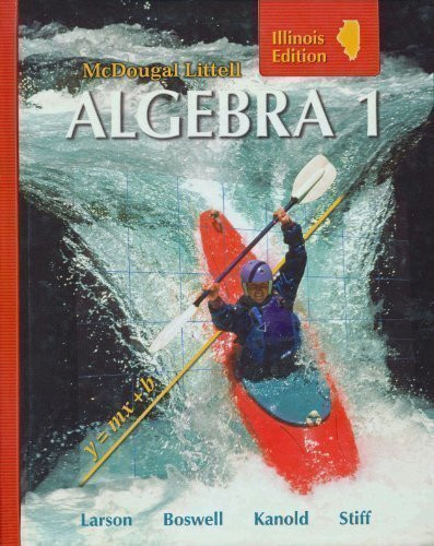Mcdougal Littell Algebra 1 Grades 9-12