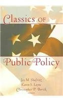 Classics Of Public Policy