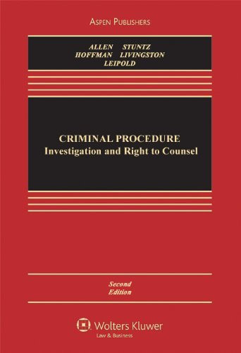 Criminal Procedure Investigation and the Right to Counsel
