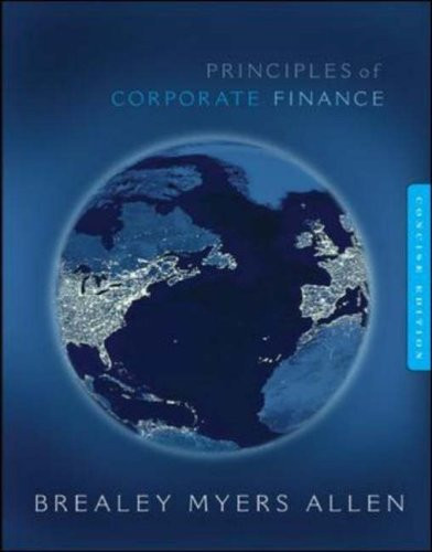Principles Of Corporate Finance Concise