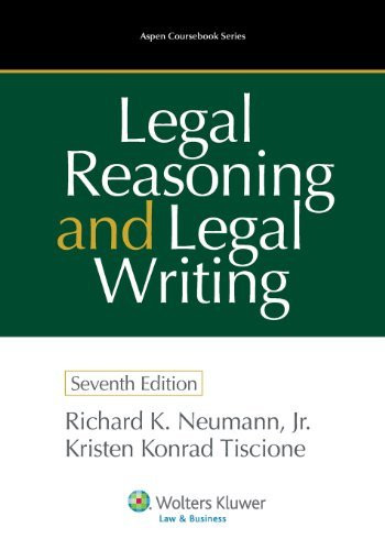 Legal Reasoning And Legal Writing