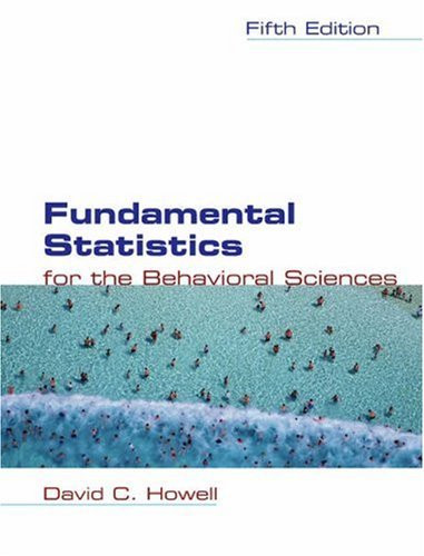 Fundamental Statistics For The Behavioral Sciences