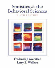 Statistics For The Behavioral Sciences