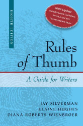 Rules Of Thumb: A Guide for Writers