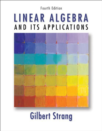 Linear Algebra And Its Applications