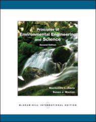 Principles Of Environmental Engineering And Science By Mackenzie L Davis And