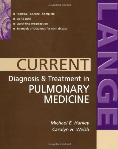 Current Diagnosis And Treatment In Pulmonary Medicine