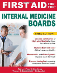 First Aid For The Internal Medicine Boards