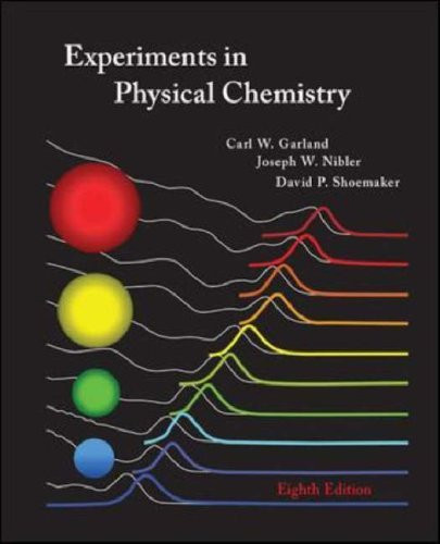 Experiments In Physical Chemistry