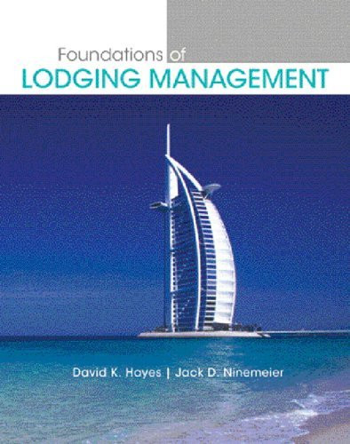 Foundations Of Lodging Management