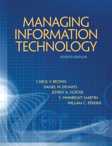 Managing Information Technology